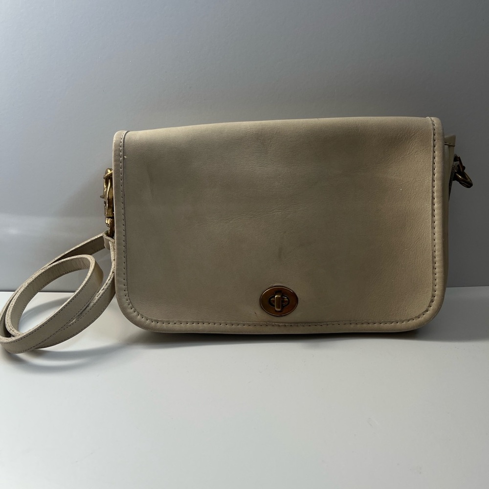 Coach Cream Crossbody Bag